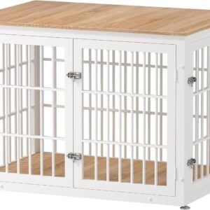 rehomerance 42″ Heavy Duty Dog Crate Furniture for Large and Medium Dogs rehomerance 42″ Heavy Duty Dog Crate Furniture for Large and Medium Dogs