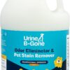 Urine B-Gone Enzyme Cleaner for Human, Cat & Dog Urine, Citrus, 1 Gallon