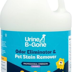 Urine B-Gone Enzyme Cleaner for Human, Cat & Dog Urine, Lavender, 1 Gallon