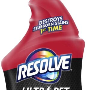 Resolve Ultra Pet Carpet Cleaner Spray, Pet Stain Remover, 32oz Resolve Ultra Pet Carpet Cleaner Spray, Pet Stain Remover, 32oz