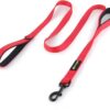 Plutus Pet Double Handle Dog Leash, 6 FT Long, for Medium Large Dogs
