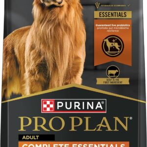 Purina Pro Plan Complete Essentials Beef & Rice Dry Dog Food, 5 lb Bag