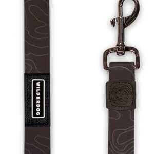Wilderdog Waterproof Dog Leash – Repels Water & Dirt – Black